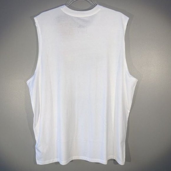 The North Face Pride Tank Top Shirt Standard Fit Mens Size XL NWT White Muscle - Picture 10 of 12